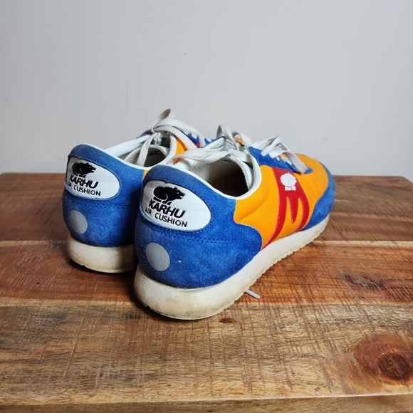 Karhu Albatross 82 Blue and Orange Men's Sneakers, Men's 11 - Picture 3 of 8